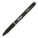 Sharpie Fine Tip Permanent Marker Value Pack with (1) Bonus S-Gel 0.7 mm Black Ink Pen, Fine Bullet Tip Markers, Black Ink, 36/Pack (1884739A)