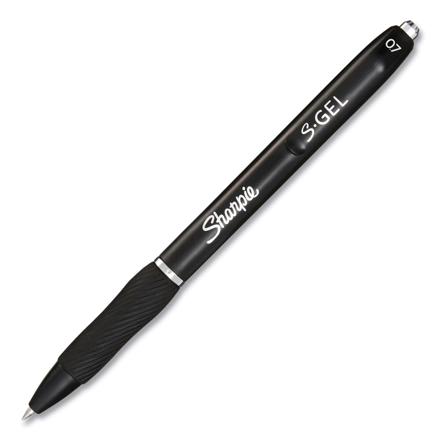 Sharpie Fine Tip Permanent Marker Value Pack with (1) Bonus S-Gel 0.7 mm Black Ink Pen, Fine Bullet Tip Markers, Black Ink, 36/Pack (1884739A)