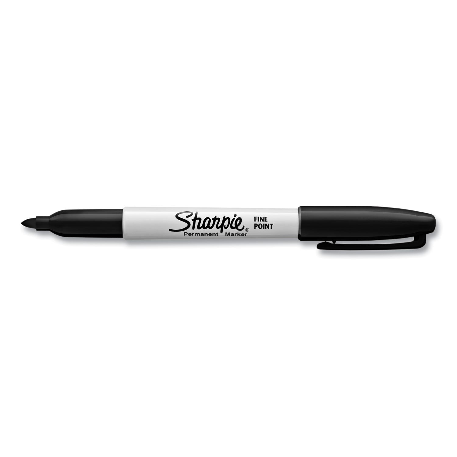 Sharpie Fine Tip Permanent Marker Value Pack with (1) Bonus S-Gel 0.7 mm Black Ink Pen, Fine Bullet Tip Markers, Black Ink, 36/Pack (1884739A)