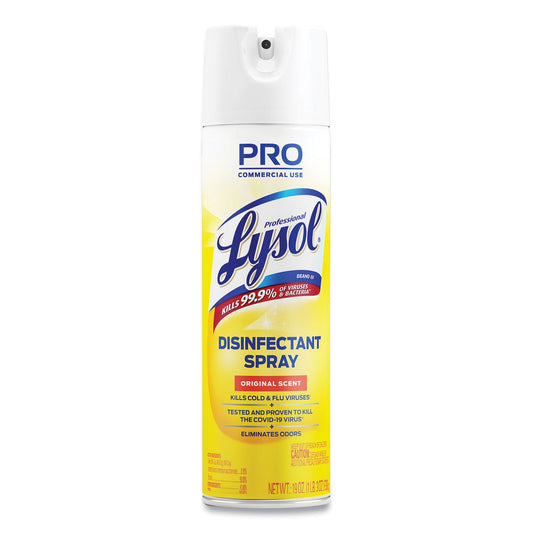 Lysol Disinfectant Spray, Original Scent, 19 oz Aerosol Spray (04650EA)