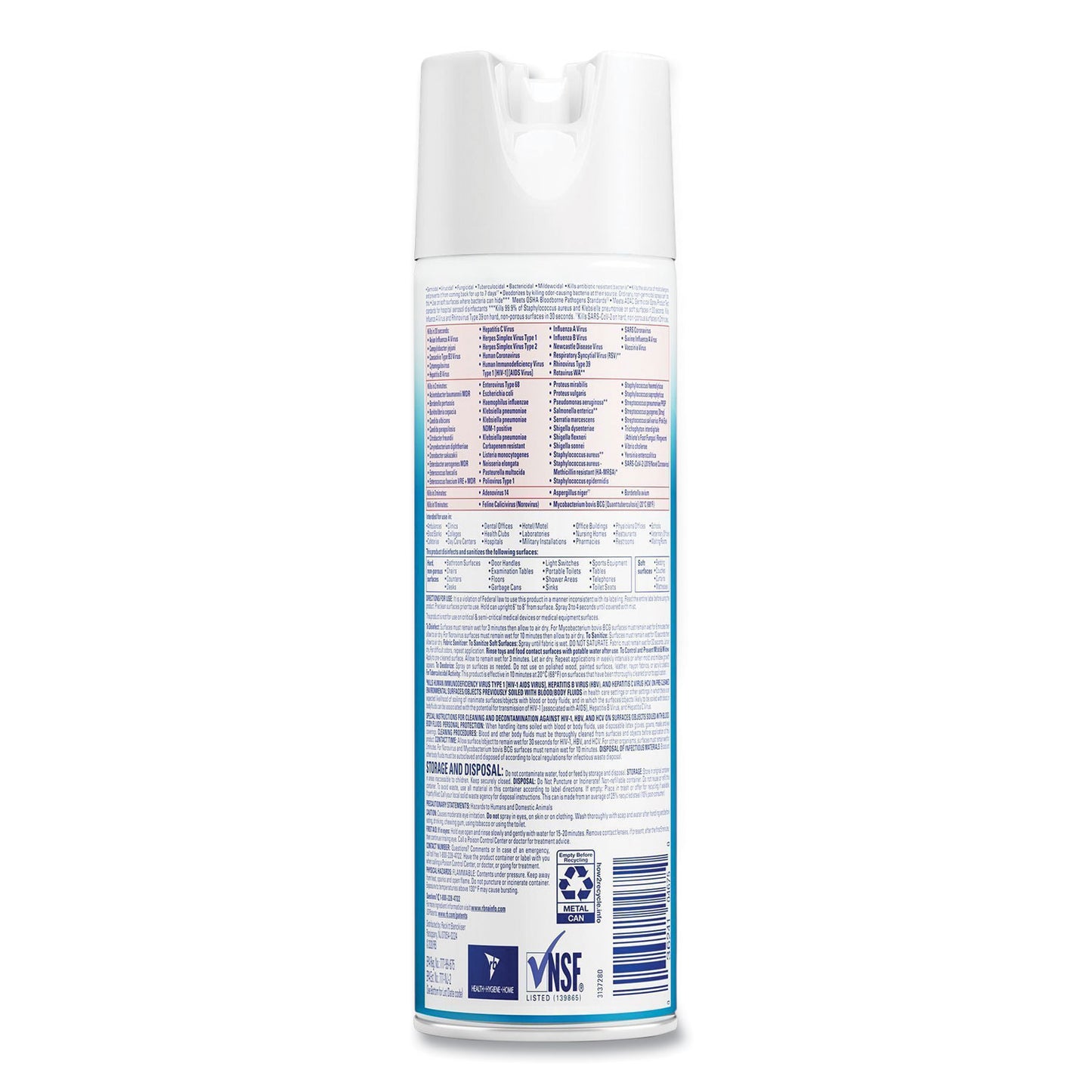 Lysol Disinfectant Spray, Fresh, 19 oz Aerosol Spray (04675EA)