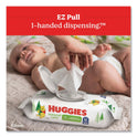 Huggies Natural Care Sensitive Baby Wipes, 1-Ply, 3.88 x 6.6, Unscented, White, 56/Pack, 8 Packs/Carton (31803)