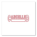 Universal Message Stamp, CANCELLED, Pre-Inked One-Color, Red (10045)