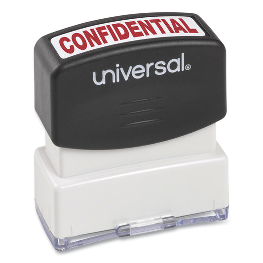 Universal Message Stamp, CONFIDENTIAL, Pre-Inked One-Color, Red (10046)