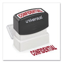 Universal Message Stamp, CONFIDENTIAL, Pre-Inked One-Color, Red (10046)