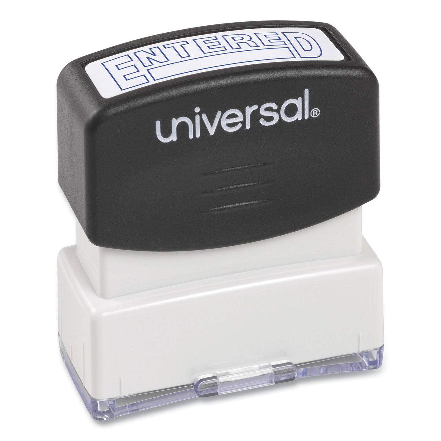 Universal Message Stamp, ENTERED, Pre-Inked One-Color, Blue (10052)