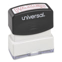 Universal Message Stamp, FAXED, Pre-Inked One-Color, Red (10054)