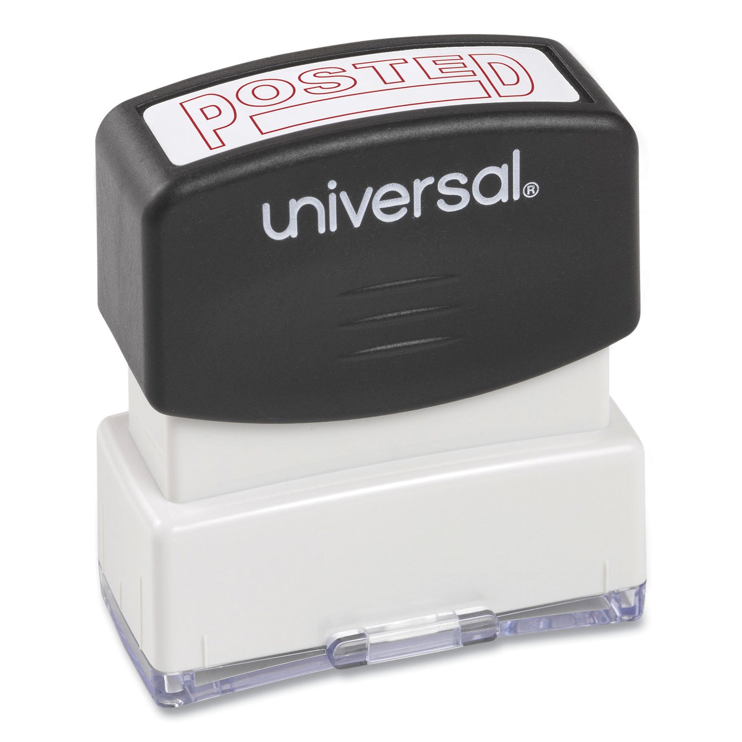 Universal Message Stamp, POSTED, Pre-Inked One-Color, Red (10065)