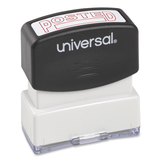 Universal Message Stamp, POSTED, Pre-Inked One-Color, Red (10065)