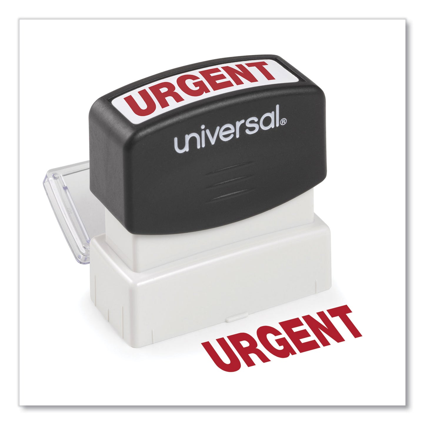 Universal Message Stamp, URGENT, Pre-Inked One-Color, Red (10070)