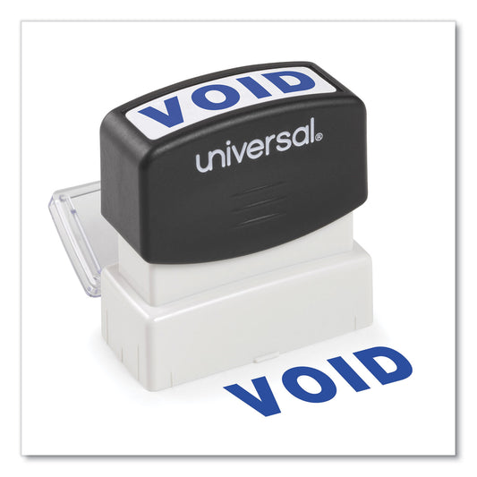 Universal Message Stamp, VOID, Pre-Inked One-Color, Blue (10071)