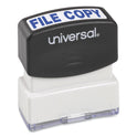 Universal Message Stamp, FILE COPY, Pre-Inked One-Color, Blue (10104)