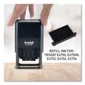 E4750 Printy Replacement Pad for Trodat Self-Inking Stamps, 1" x 1.63", Black (P4750BK)