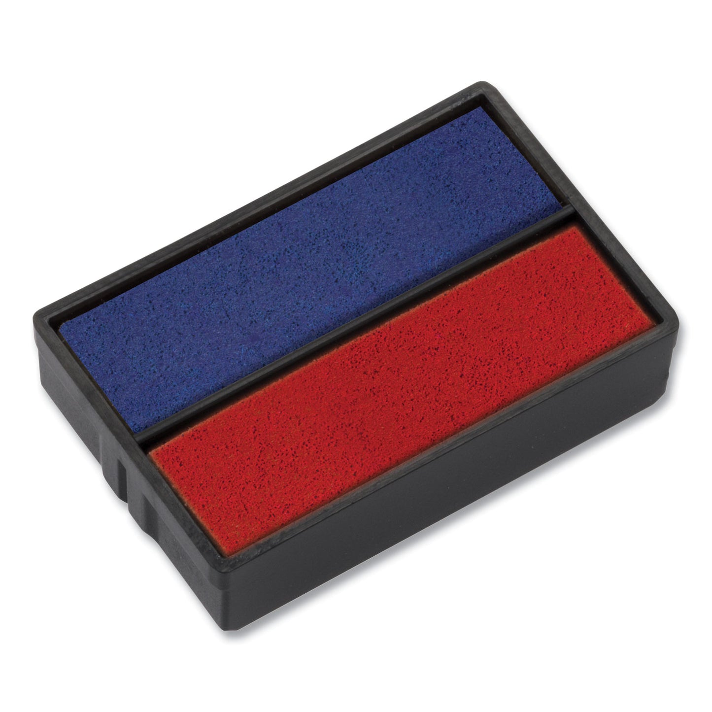 T4850 Printy Replacement Pad for Trodat Self-Inking Stamps, 0.19" x 1", Blue/Red (P4850BR)