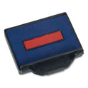 T5430 Professional Replacement Ink Pad for Trodat Custom Self-Inking Stamps, 1" x 1.63", Blue/Red (P5430BR)