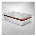 HFA Steam Table Pan Lids, Full Curl Edge, Fits Full-Size Pan, 0.62" Deep, 12.87 x 20.81, 50/Carton (20504550FC)