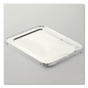 HFA Steam Table Pan Lids, Full Curl Edge, Fits Half-Size Pan, 0.62" Deep, 11.16 x 12.75, 100/Carton (204930100FC)