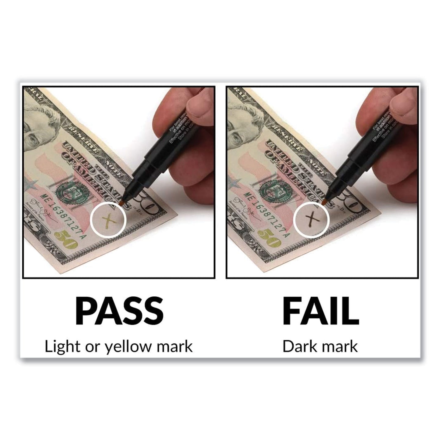 Dri Mark Smart Money Counterfeit Bill Detector Pen, U.S. Currency (351B1)