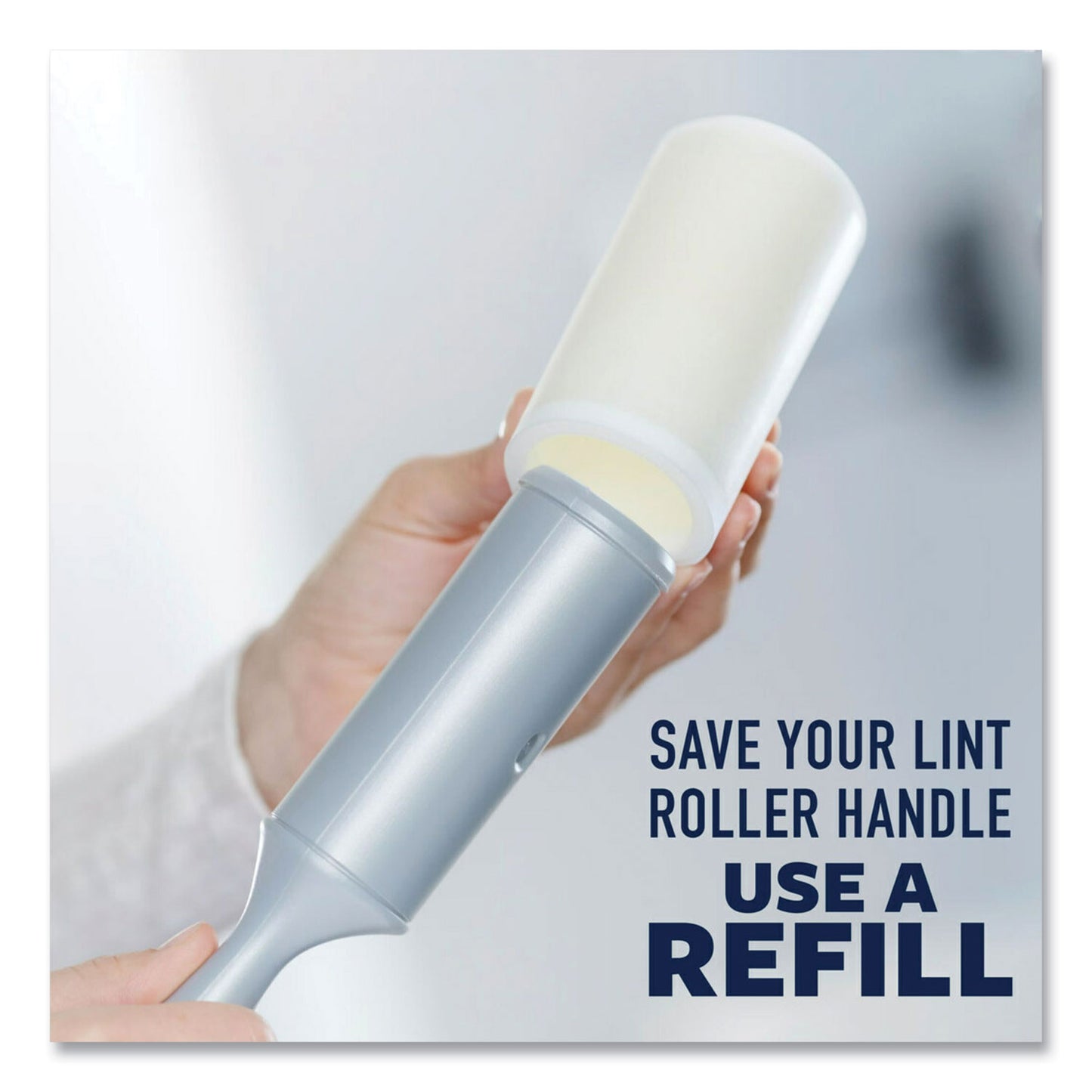 Scotch-Brite Lint Roller Refill Roll, 70 Sheets/Roll (836RFS70)