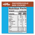 HighKey Snickerdoodle Cookies, Snickerdoodle, 2 oz Bag, 6/Carton (60000271)