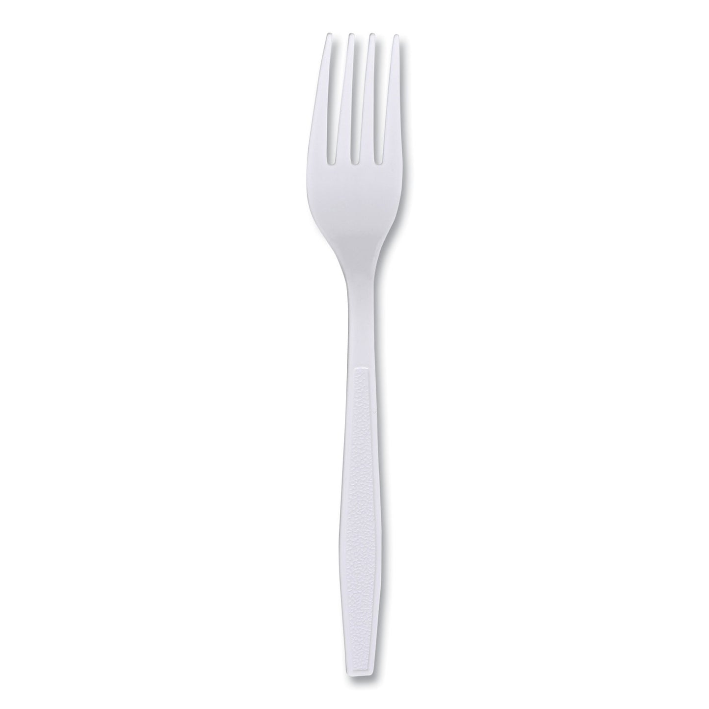 Boardwalk Heavyweight Wrapped Polypropylene Cutlery, Fork, White, 1,000/Carton (FORKHWPPWIW)