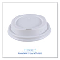 Boardwalk Hot Cup Lids, Fits 8 oz Hot Cups, White, 50/Sleeve, 20 Sleeves/Carton (HOTWH8)