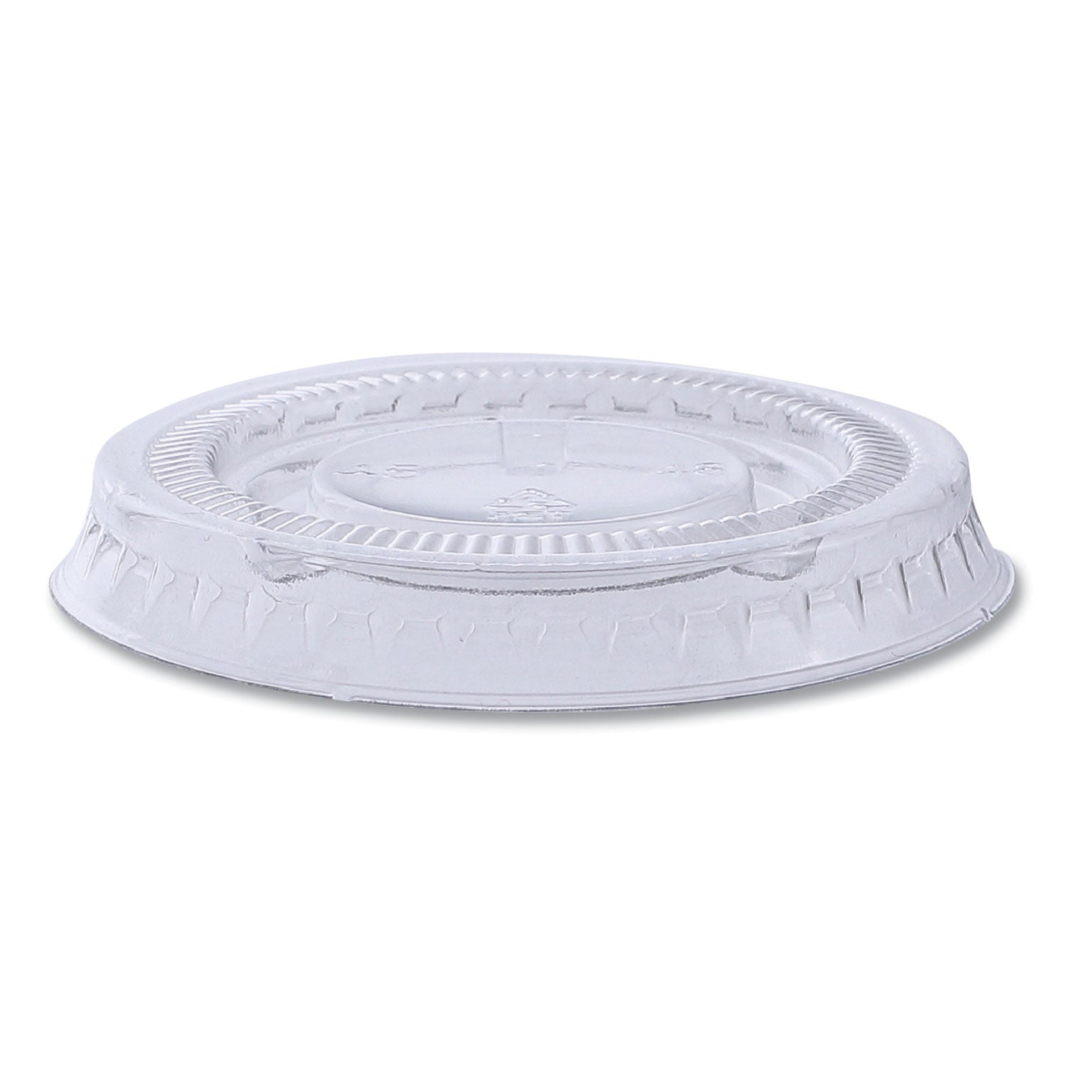 Boardwalk Souffle/Portion Cup Lids, Fits 1 oz Portion Cups, Clear, 2,500/Carton (PRTLID1)