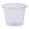 Boardwalk Souffle/Portion Cups, 1 oz, Polypropylene, Clear, 20 Cups/Sleeve, 125 Sleeves/Carton (PRTN1TS)