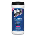 Endust Antistatic Cleaning Wipes, Premoistened, 5 x 7, Clean Scent, White, 70/Canister (11506)