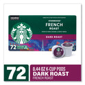 Starbucks French Roast K-Cups, 72/Carton (22002159)