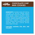 HighKey Chocolate Chip Cookies, 2 oz, Bag, 6/Carton (60000270)