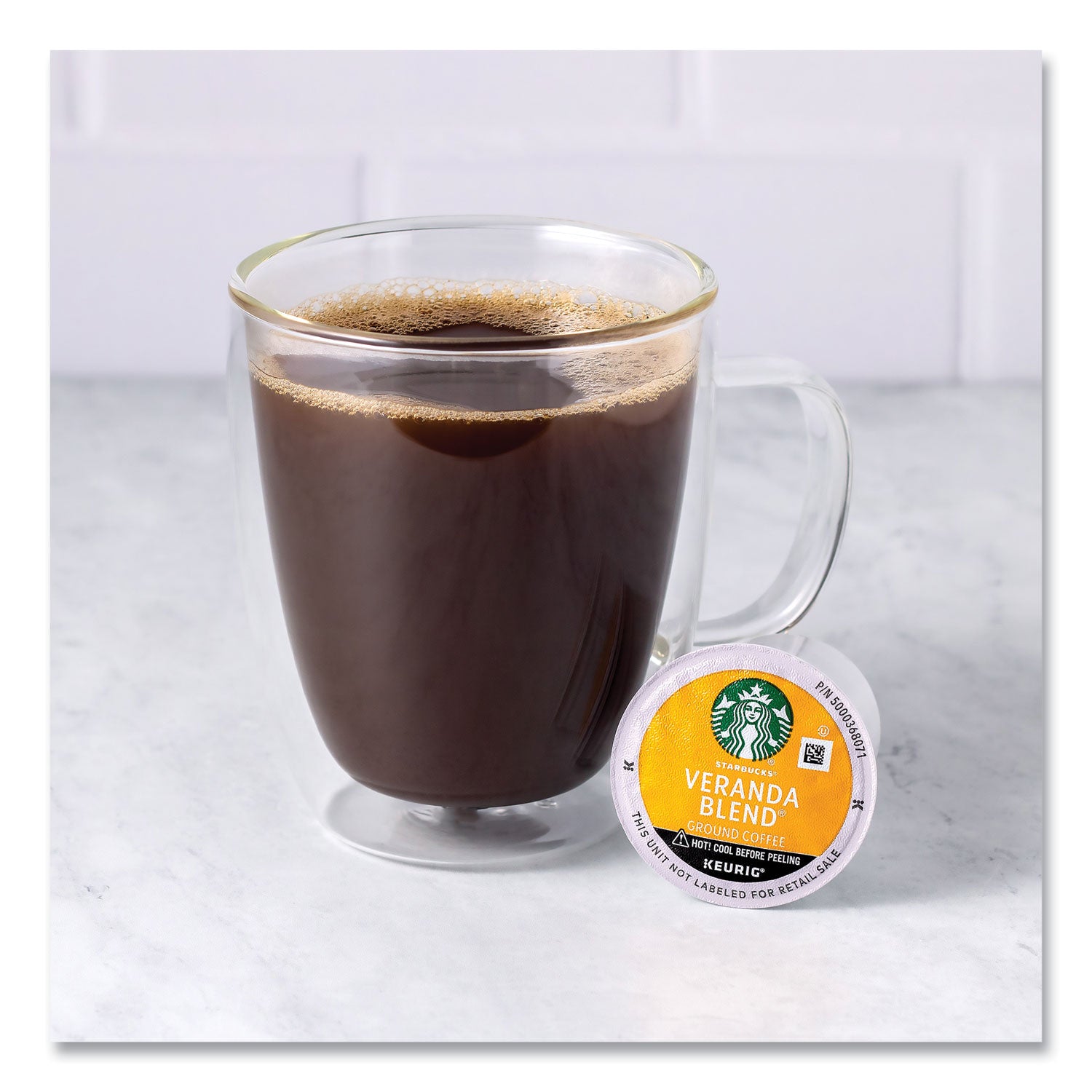 Starbucks Veranda Blend Coffee K-Cups, 72/Carton (22002161)