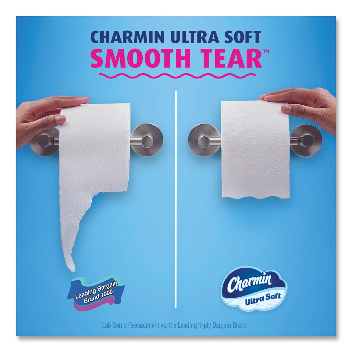 Charmin Ultra Soft Bathroom Tissue, Mega Roll, Septic Safe, 2-Ply, White, 224 Sheets/Roll, 4 Rolls/Pack, 8 Packs/Carton (08806CT)