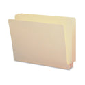 Smead End Tab Folders with Antimicrobial Product Protection, Straight Tabs, Letter Size, 0.75" Expansion, Manila, 100/Box (24113)
