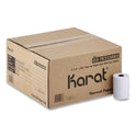 Karat Thermal Paper Rolls, 2.25" x 85 ft, White, 50 Rolls/Carton (GSTR225085)