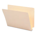 Smead Heavyweight Manila End Tab Expansion Folders, Straight Tabs, Letter Size, 1.5" Expansion, 50/Box (24275)