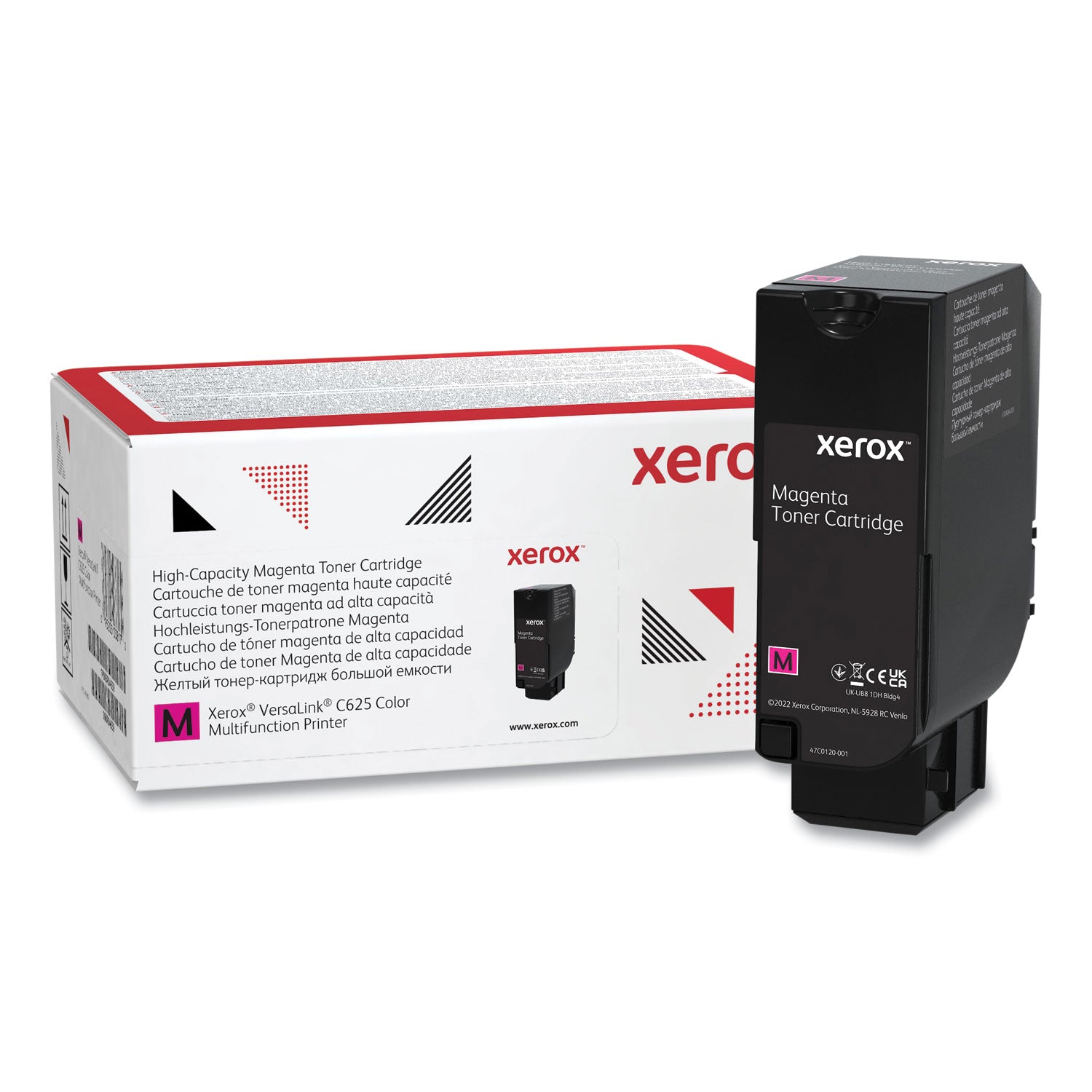 Xerox 006R04638 High-Yield Toner, 16,000 Page-Yield, Magenta