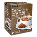 Keurig Cafe Escapes Milk Chocolate Hot Cocoa K-Cups, 96/Carton (6801CT)