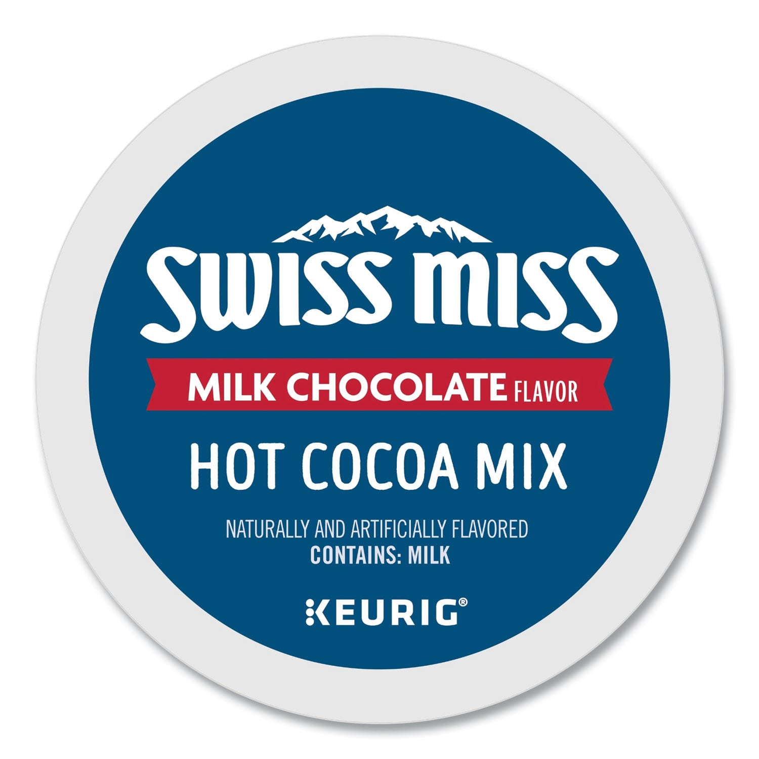 Swiss Miss Milk Chocolate Hot Cocoa K-Cups, 22/Box (8292)