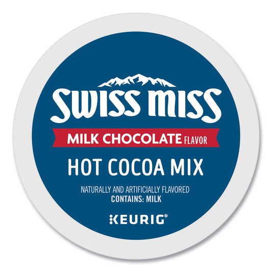 Swiss Miss Milk Chocolate Hot Cocoa K-Cups, 22/Box (8292)