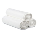 Inteplast Group Draw-Tuff Institutional Draw-Tape Can Liners, Drawstring, 12 gal, 28" x 24", White, 25 Bags/Roll, 12 Rolls/Carton (DT12GALW)