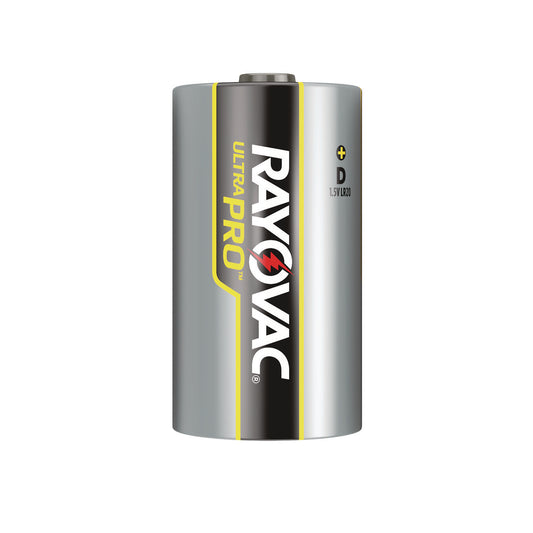 Rayovac Ultra Pro Alkaline D Batteries, 12/Pack (ALD12PPJ)