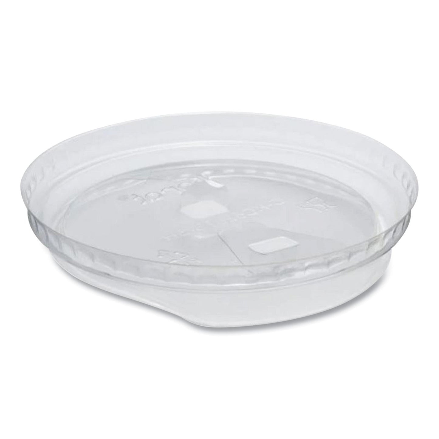 Karat PET Lids, Strawless Sipper, Fits 12 oz to 24 oz Cold Cups, Clear, 1,000/Carton (CKC626TSSH)