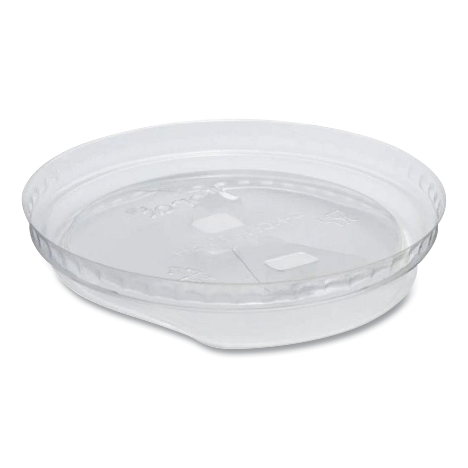 Karat PET Lids, Strawless Sipper, Fits 12 oz to 24 oz Cold Cups, Clear, 1,000/Carton (CKC626TSSH)