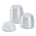 Karat PET Lids, Wide Opening Dome, Fits 12 oz to 24 oz Cold Cups, Clear, 1,000/Carton (CKDL626WH)