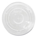 Karat PET Lids, Flat with Straw Slot, Fits 12 oz to 24 oz Cold Cups, Clear, 1,000/Carton (CKC626TS)