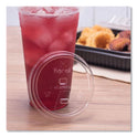 Karat PET Lids, Strawless Sipper, Fits 12 oz to 24 oz Cold Cups, Clear, 1,000/Carton (CKC626TSSH)