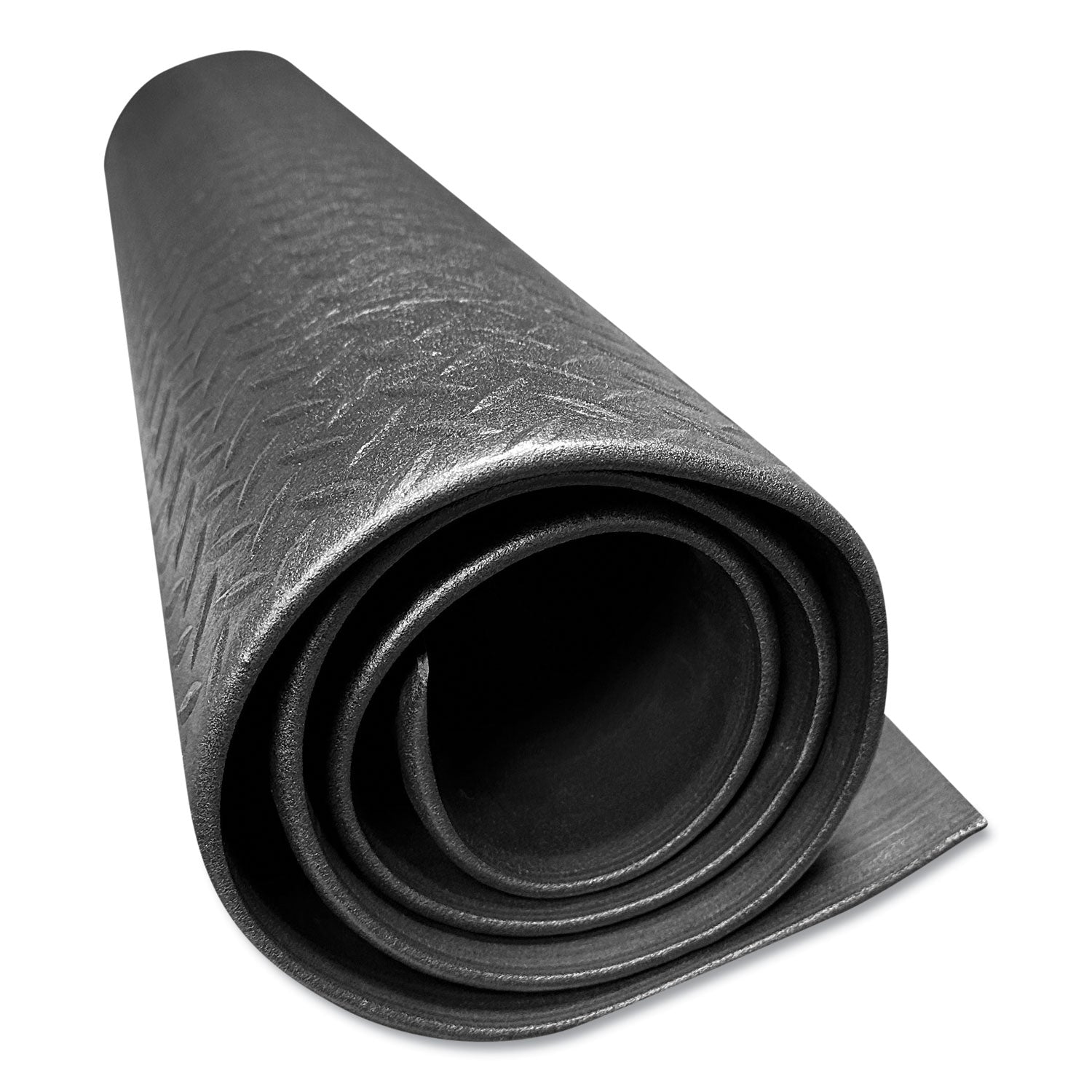 Crown Mats Tuff-Spun Foot Lover Diamond Surface Mat, Rectangular, 36 x 60, Black (FL3660KD)