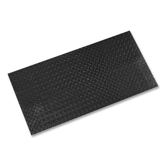 Crown Mats Tuff-Spun Foot Lover Diamond Surface Mat, Rectangular, 36 x 60, Black (FL3660KD)