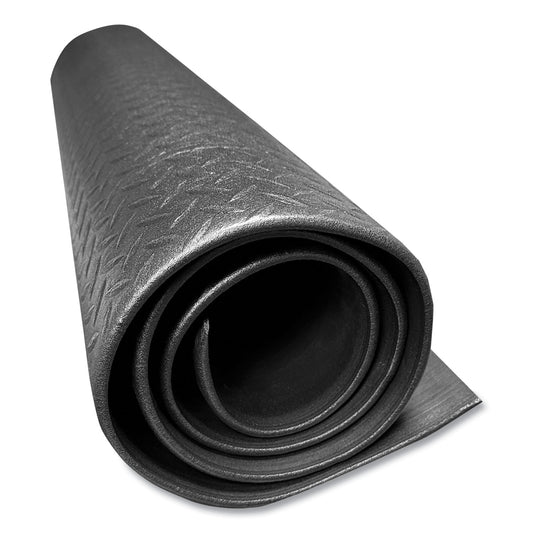 Crown Mats Tuff-Spun Foot-Lover Diamond Surface Mat, Rectangular, 24 x 36, Black (FL2436KD)